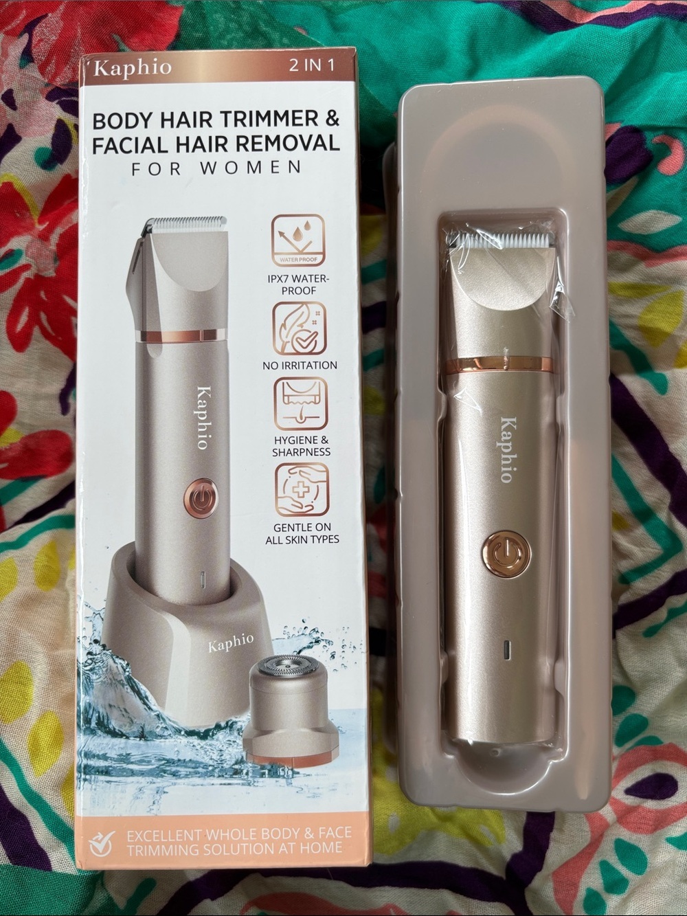 Brand New Body Hair Trimmer Electric Razor Waterproof Facial Shaver USB Bikini